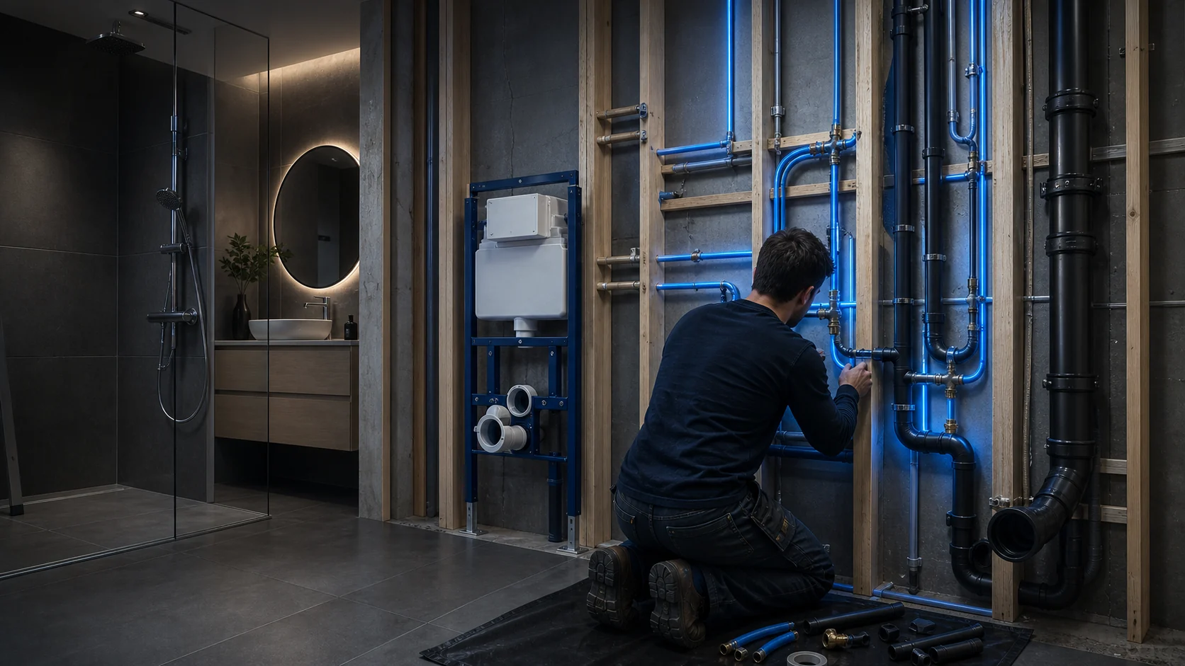 badrumsrenovering VVS Stockholm Badrumsrenovering VVS Stockholm säkra vatteninstallationer MR Rörservice AB